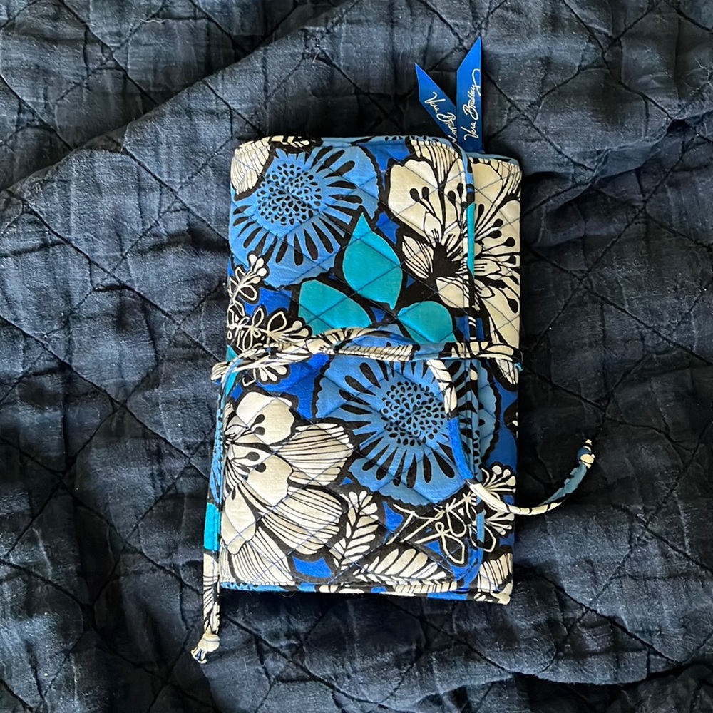 Vera Bradley soft sided jewelry case
